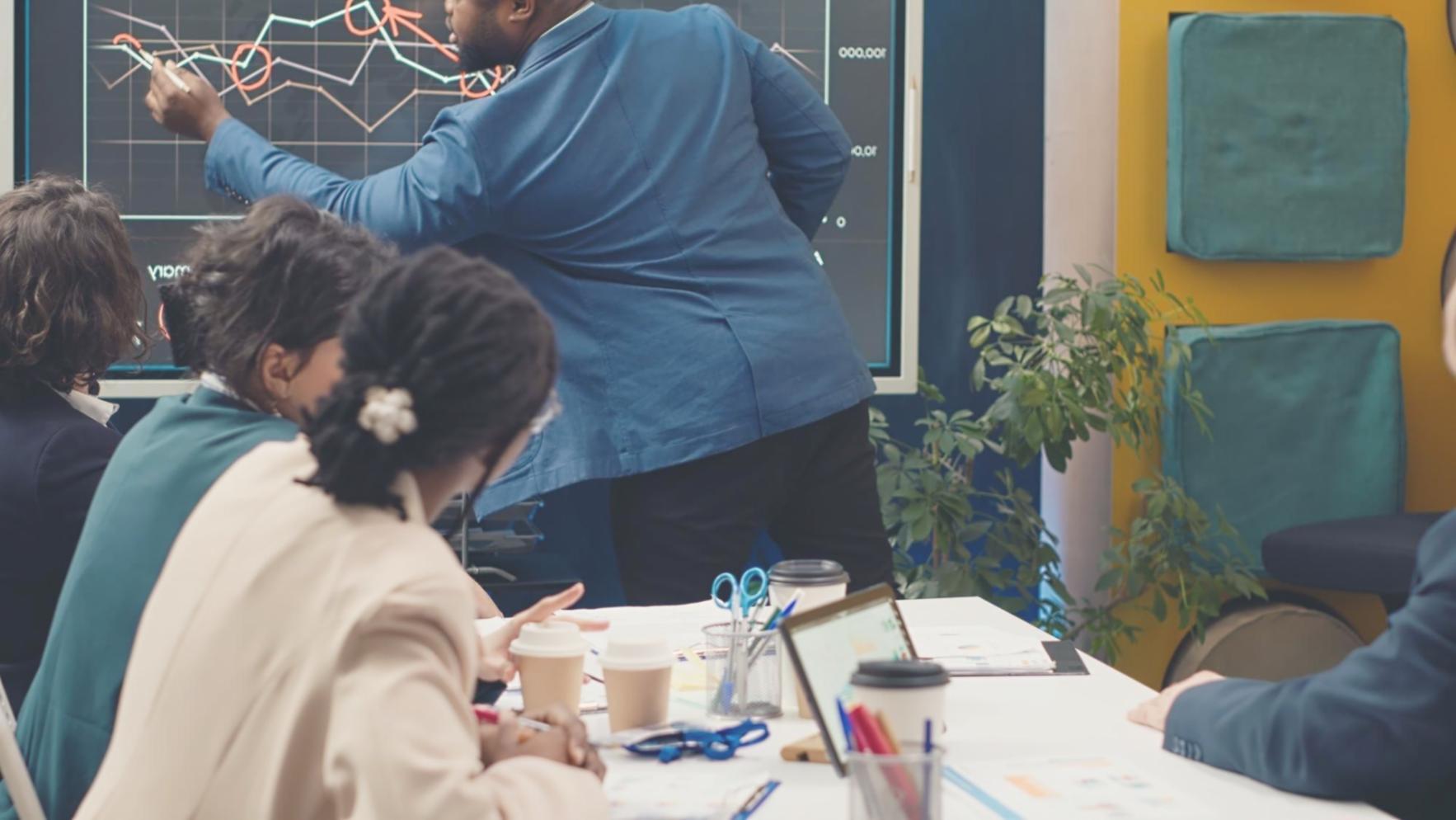 Teamarbeit bei der Entwicklung von Finanzlösungen